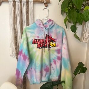 Illinois State Redbirds Tie-Dye Hoodie
